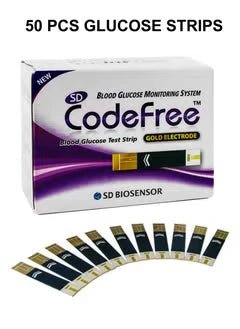 SD Code Free Blood Glucose Test Strips – Pack of 50