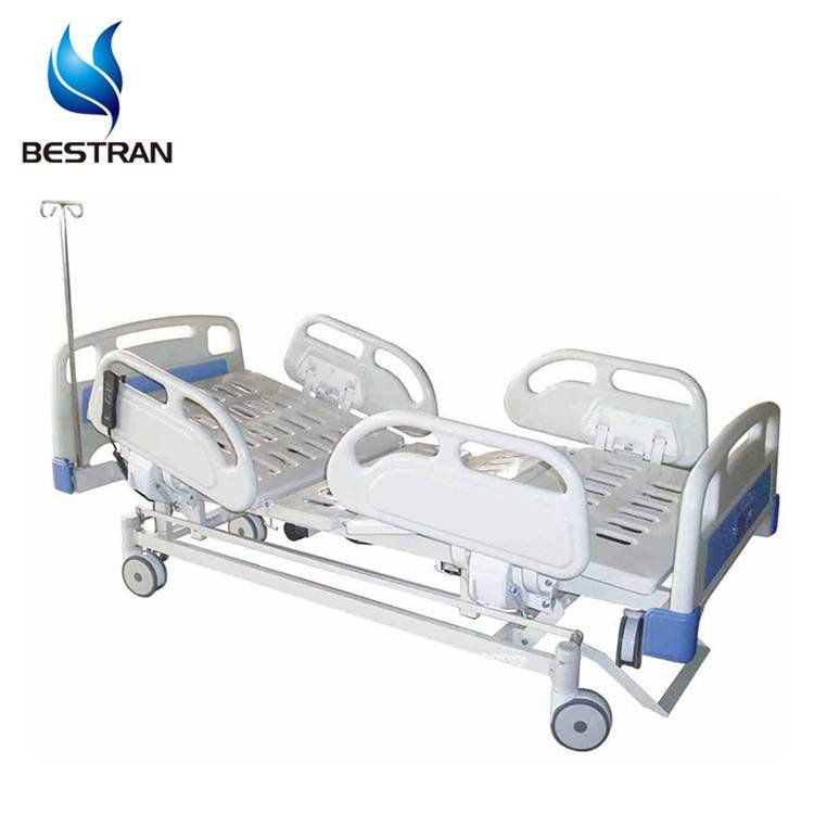 5-Function Electric Hospital Bed with Height Adjustment & Trendelenburg