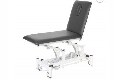 Electric Examination Couch – 2 Section, Adjustable Height & Backrest (Remote Controlled)