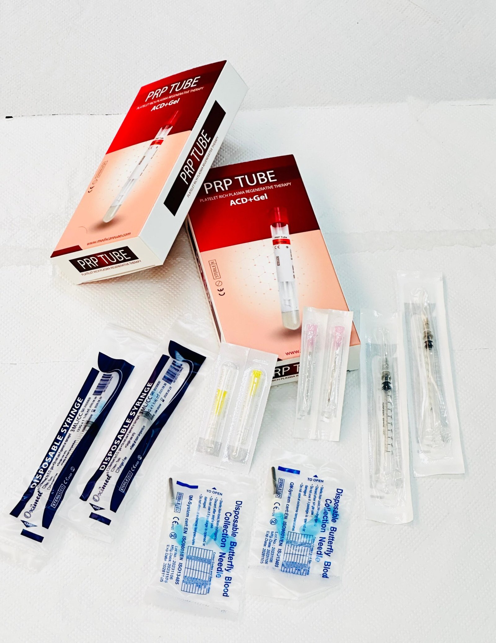 PRP Tube ACD + Gel Kit Complete PRP Preparation Set 10ML & 12ML
