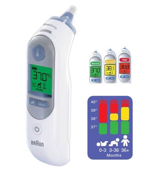 Braun ThermoScan® 7 IRT6520 Digital Ear Thermometer with Age Precision®